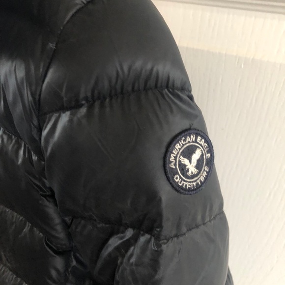 American Eagle Down Puffer Coat Size Small - Picture 3 of 8